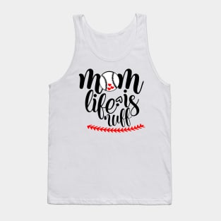 Mom life baseball Tank Top